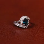 انگشتر توپاز زنانه کد 31850