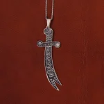 گردنبند نقره مردانه کد 31860