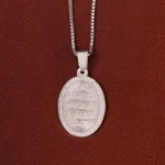 گردنبند نقره کد 31861