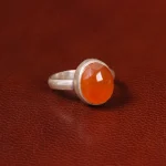 انگشتر عقیق زنانه کد 31877