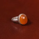 انگشتر عقیق زنانه کد 31882