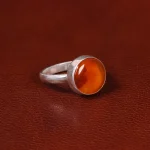 انگشتر عقیق زنانه کد 31883