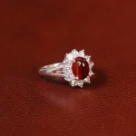 انگشتر عقیق زنانه کد 31899