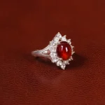 انگشتر عقیق زنانه کد 31902