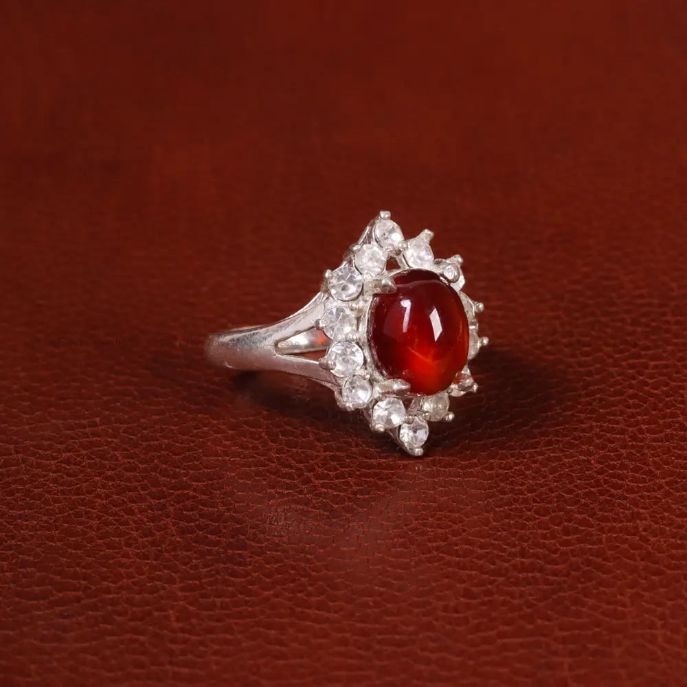 انگشتر عقیق زنانه کد 31902