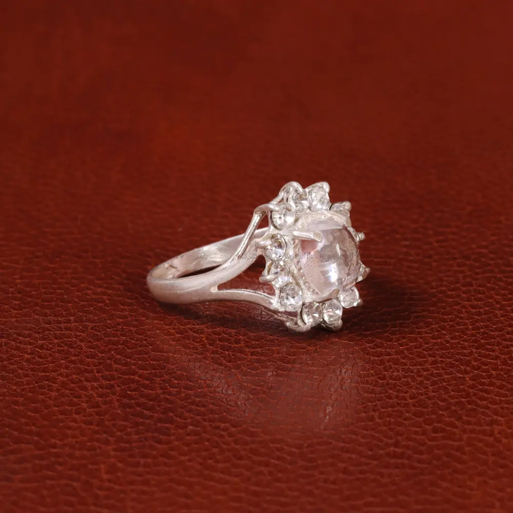 انگشتر دُر نجف زنانه کد 31908