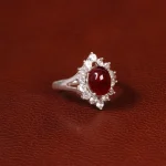 انگشتر عقیق زنانه کد 31916