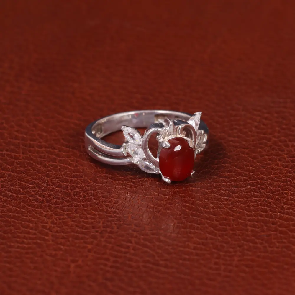 انگشتر عقیق زنانه کد 31933