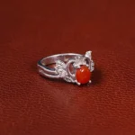 انگشتر عقیق زنانه کد 31934