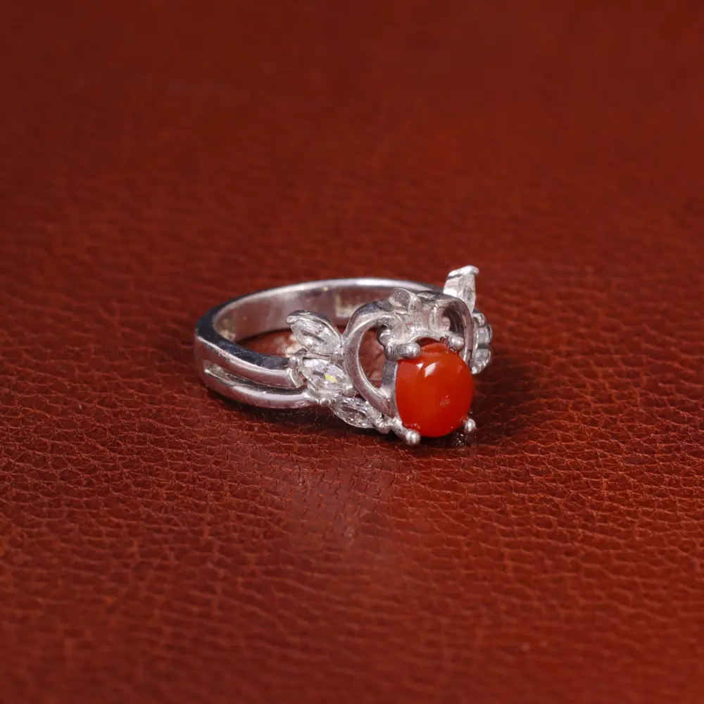 انگشتر عقیق زنانه کد 31934