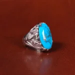 انگشتر فیروزه شجری مردانه کد 31939