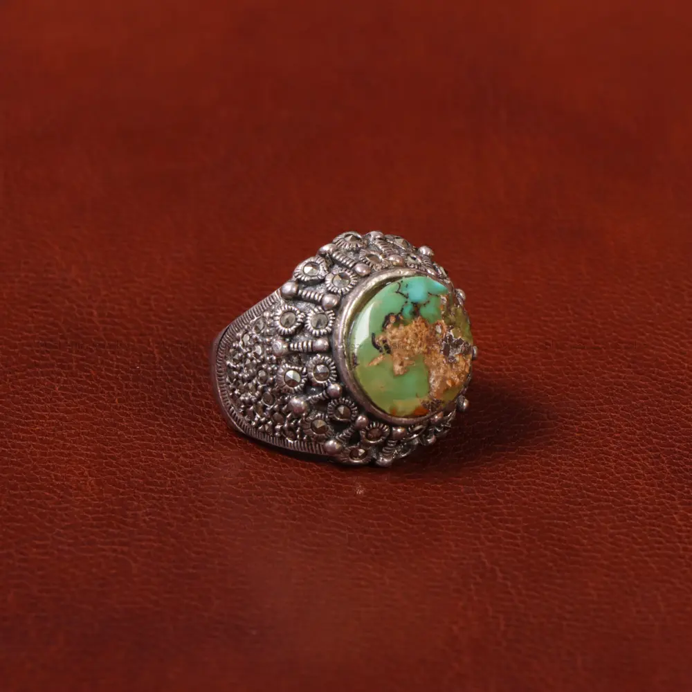 انگشتر فیروزه شجری زنانه کد 31972