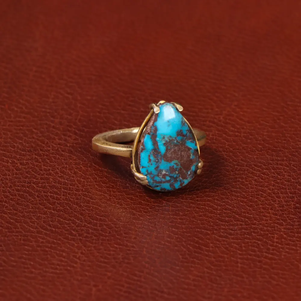 انگشتر فیروزه شجری زنانه کد 31977