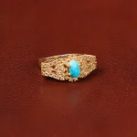 انگشتر فیروزه شجری زنانه کد 31982