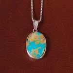 گردنبند فیروزه کد 32010