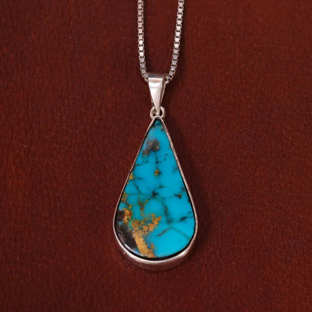 گردنبند فیروزه کد 32040