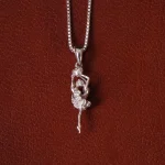 گردنبند نقره زنانه کد 32152