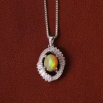 گردنبند اوپال زنانه کد 32159