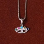 گردنبند نقره زنانه کد 32165