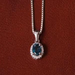 گردنبند توپاز زنانه کد 32182