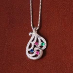 گردنبند نقره زنانه کد 32241