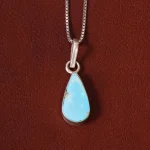 گردنبند فیروزه زنانه کد 32245