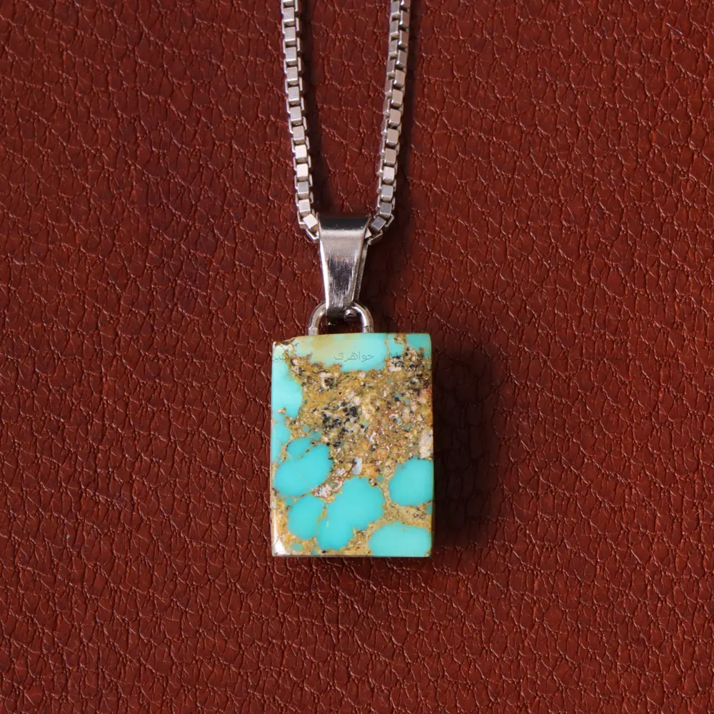 گردنبند فیروزه زنانه کد 32247