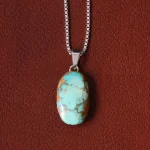 گردنبند فیروزه زنانه کد 32251