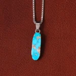 گردنبند فیروزه زنانه کد 32253