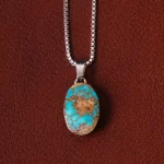 گردنبند فیروزه زنانه کد 32262