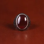 انگشتر عقیق مردانه کد 31160