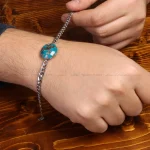 دستبند فیروزه اسپرت کد 31624