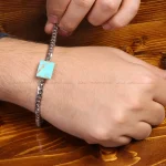 دستبند فیروزه اسپرت کد 31636