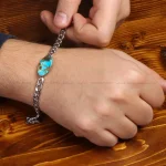 دستبند فیروزه اسپرت کد 31638