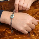 دستبند فیروزه اسپرت کد 31649