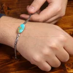 دستبند فیروزه اسپرت کد 31654