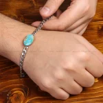 دستبند فیروزه اسپرت کد 31664