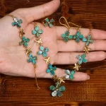 سرویس فیروزه زنانه کد 31686