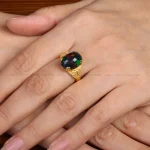 انگشتر اوپال زنانه کد 31691