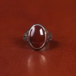 انگشتر عقیق مردانه کد 31700