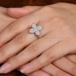 انگشتر نقره زنانه کد 31787