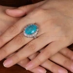 انگشتر دابلت زنانه کد 31816