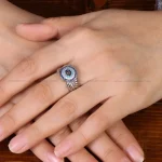انگشتر نقره زنانه کد 31824