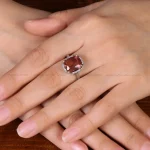 انگشتر الکساندریت زنانه کد 31843