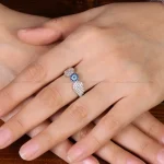 انگشتر نقره زنانه کد 31853