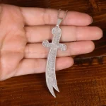 گردنبند نقره مردانه کد 31859