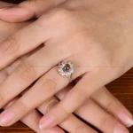 انگشتر دُر نجف زنانه کد 31906