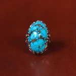 انگشتر فیروزه شجری مردانه کد 31936