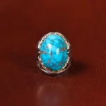 انگشتر فیروزه شجری مردانه کد 31937