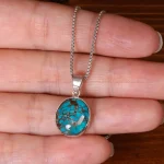 گردنبند فیروزه کد  32036